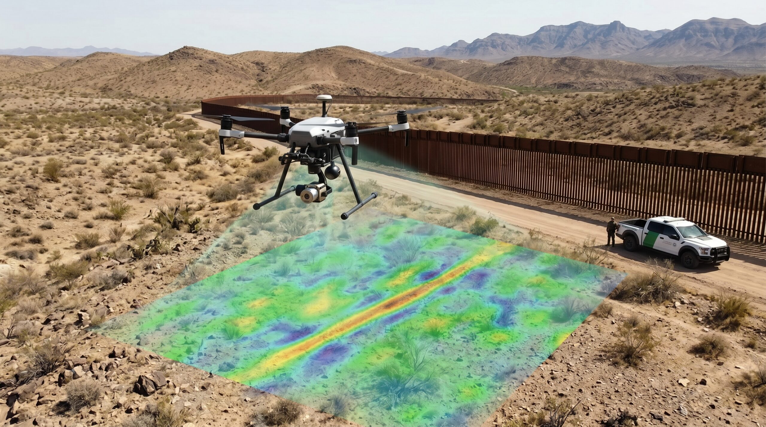 concealed underground structure detection